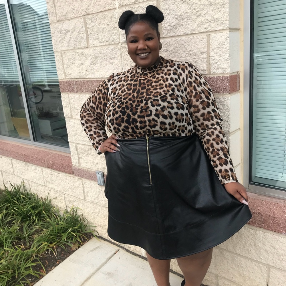 Leather Skirt